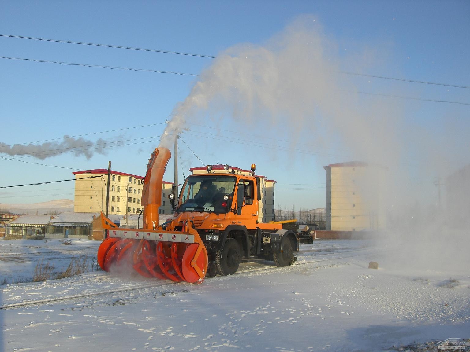 公鐵兩用除雪車
