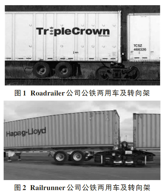 Railrunner 公司公鐵兩用車及轉(zhuǎn)向架