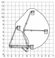 工作高空作業(yè)臂，回轉(zhuǎn)機(jī)構(gòu)和動(dòng)力系統(tǒng)